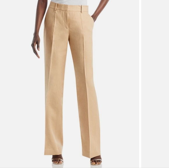 Ann Taylor Loft Petite Khaki dress trousers - Picture 1 of 4